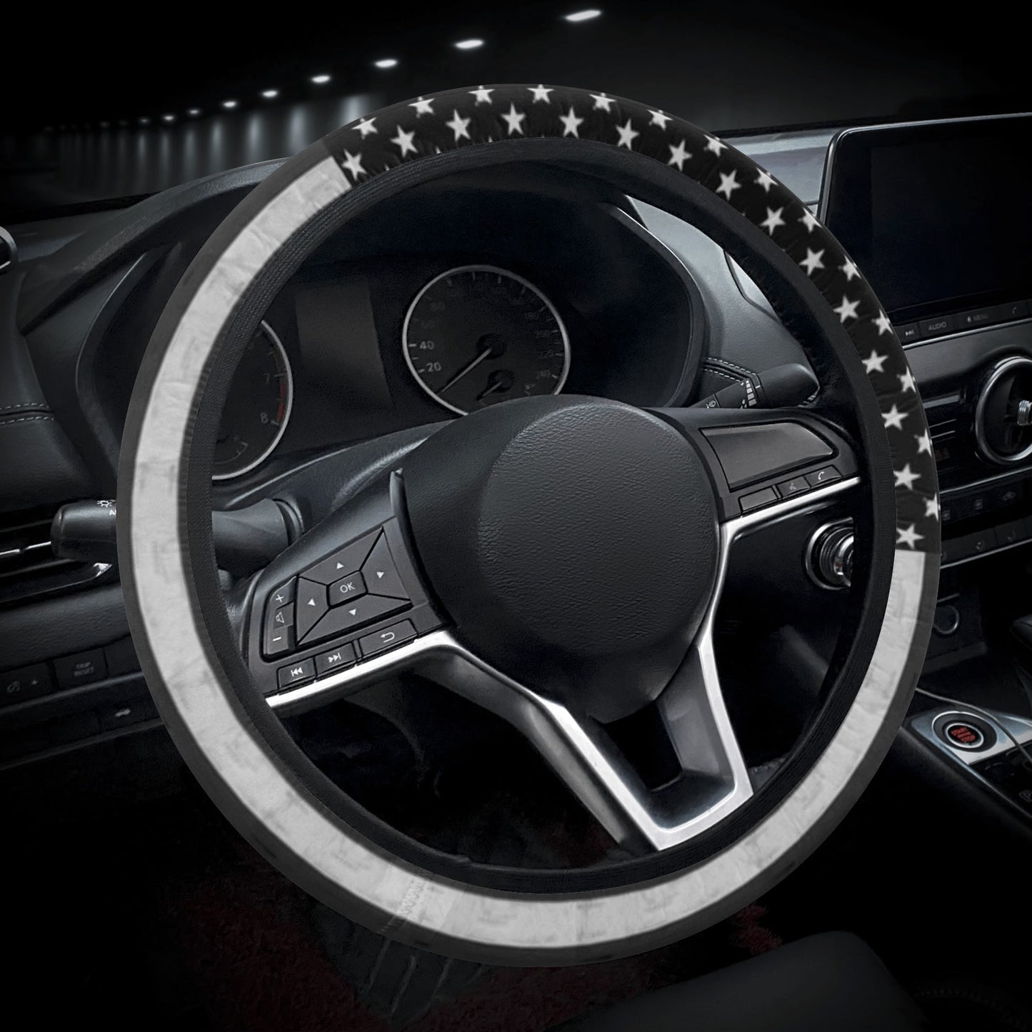 Distressed Thin Grey Line