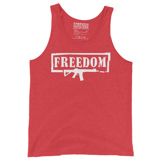 Freedom AR 2A 2nd Amendment USA American Gun Owner Rights Freedom Over Fear Industries